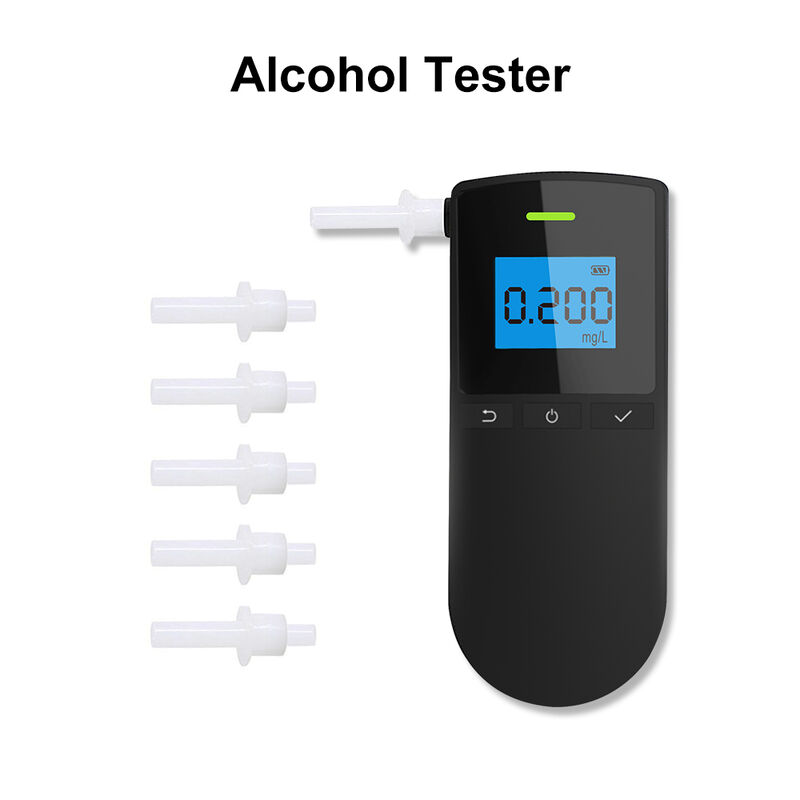 Portable Digital Breathalyzer Alcohol Tester Gas Analyzers Product Category