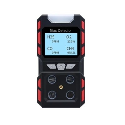 OEM ODM  4 In 1 Portable Gas Detector O2 Co H2s Lel Natural Gas Tester