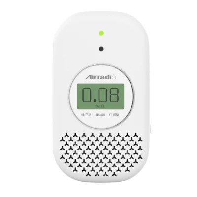 OEM 1.5W Gas Alarm Detector Dual Sensor Smoke Alarm With Carbon Monoxide